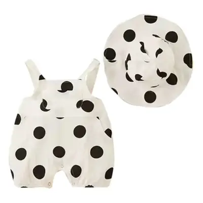 Baby's Polka Dot Summer Sling Suit