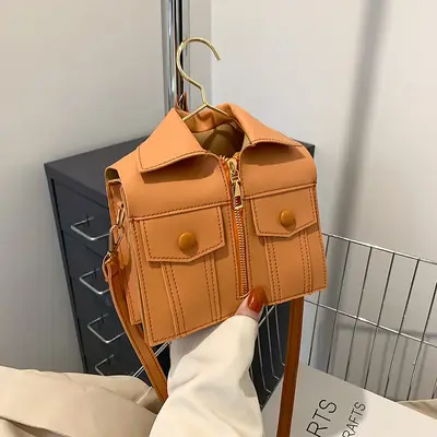 Women's Tan Shoulder Crossbody Bag 2022 Western Style