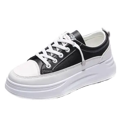 Women White Platform Casual Sneakers 2022
