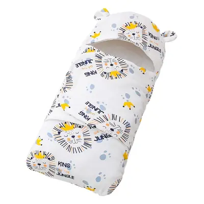 Baby Sleep Bag with Bird Print Cotton Spring Blanket