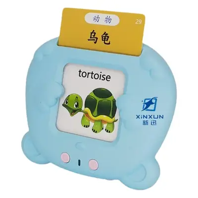 Bilingual Learning Card Machine for Kids Pink