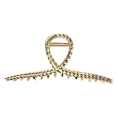 Gold Pearl Rhinestone Hairpin Clip for Women