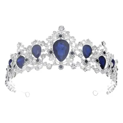 Vintage Rhinestone Crown for Bridal & Princess Wear