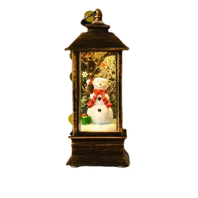Santa Claus Christmas Telephone Booth Lamp