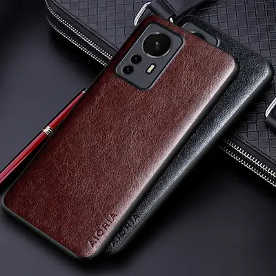 Red PU Leather Mobile Phone Case for Xiaomi Mi 11 Pro