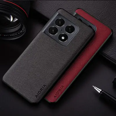 Red Fleece Phone Case for OnePlus 10 Pro