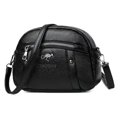 Black Korean Style Crossbody Bag for Women