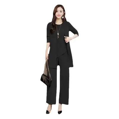 Plus Size Western Suit 2025 Spring Autumn Loose Slimming