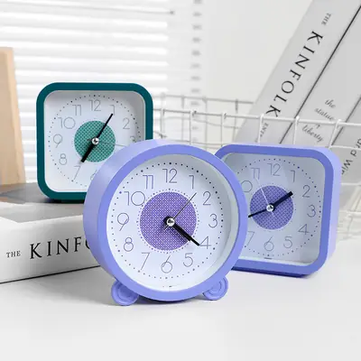 Nordic Square Alarm Clocks for Home Decor