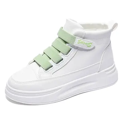 Women's White Velcro High-Tops Spring 2022
