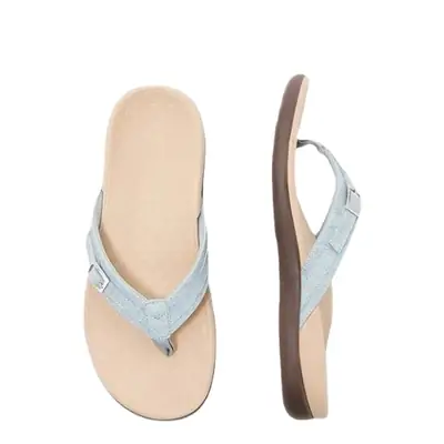 2025 Summer New Independent Station Amazon Foreign Trade Sandals Women's Flat Casual Flip Flops Home Sandals