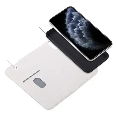 Oppo Mobile Phone Case with Cat Design White