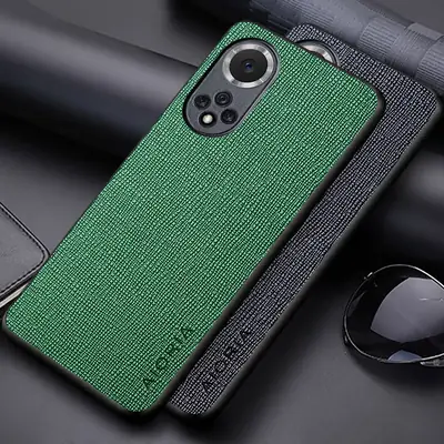 Classic Saffiano Leather Case for Huawei Devices