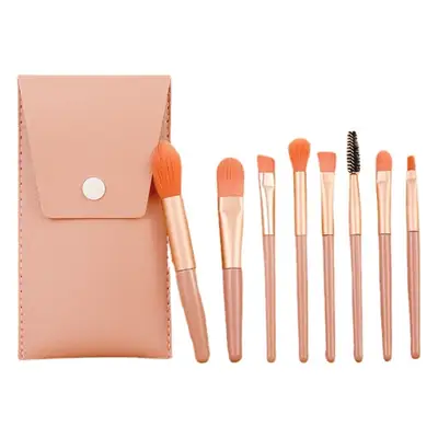 Xixi Makeup Brush Set Light Pink 7-Piece Set