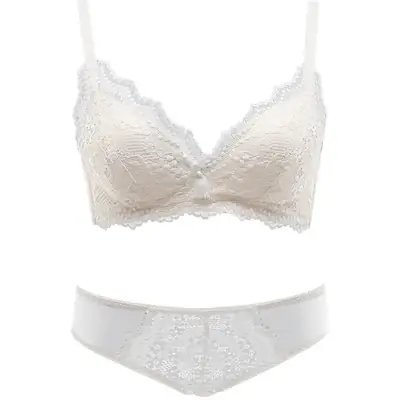 Genuine Thin Cup Lace Bra for Women Summer