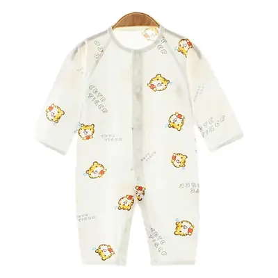 Baby Cotton Jumpsuit Summer Newborn Long Sleeve