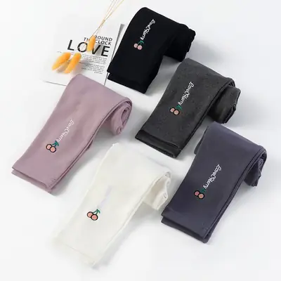 Autumn Korean Style Girls Leggings Pure Cotton Spring Autumn Pants