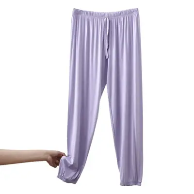 Women's Modal Leg Pants Loose Fit Chubby mm200