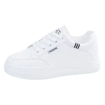 White Women's Casual Sneakers Spring Summer Lightweight
