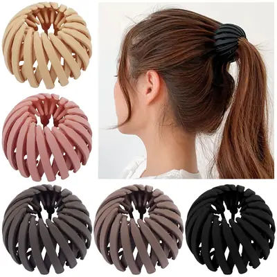 Black Korean Frosted Hair Curler Ball