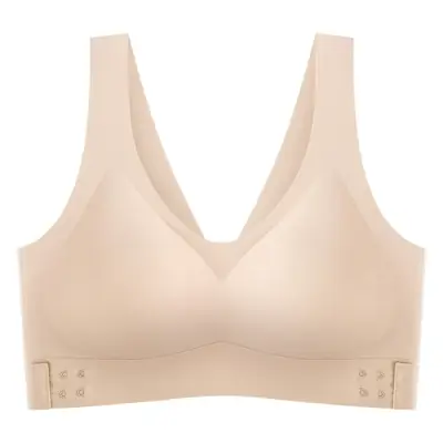Women's Side Buckle Push-Up Bra Wireless Sports Beauty Vest
