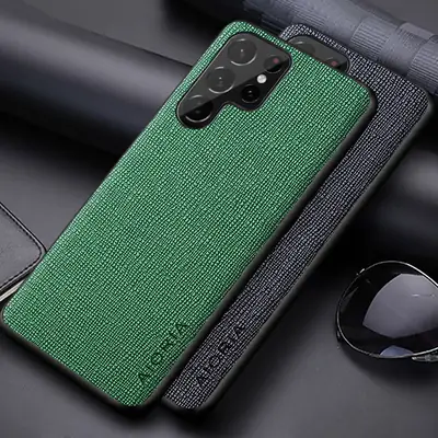 Classic Saffiano Case for Samsung S22 Ultra S22 Plus S22