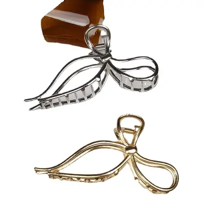 Elegant Metal Hair Clips for Women & Men