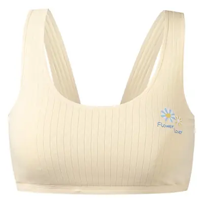 Girls' Adolescent Junior High School Students' Intimates New Tube Top Wire-Free Vest Breathable Cotton Chest-Wrapped Sports Bra