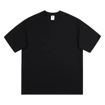 Men Black Cotton T-Shirt XS-2XL Custom Made