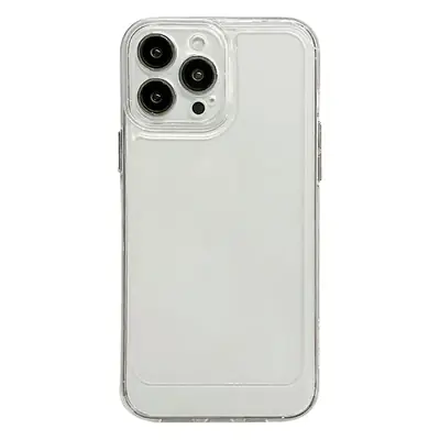 15 Plus Pro Max Transparent Silicone Mobile Case