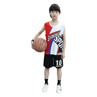 Boys Football Uniform Blue Red 10 Size Summer 2025