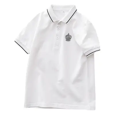 Girls Polo Shirt Light Blue Summer Wear