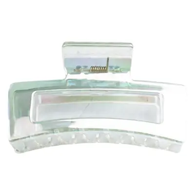 Transparent Crystal Hairpin with Pearl Accents