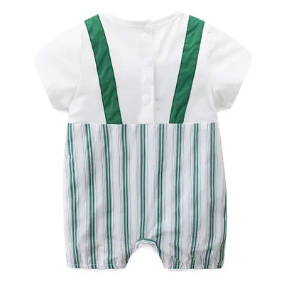 Baby Green Striped Hare Pants for Boys 2802