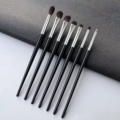 Wool Eye Shadow & Eyeliner Brush Set 19cm