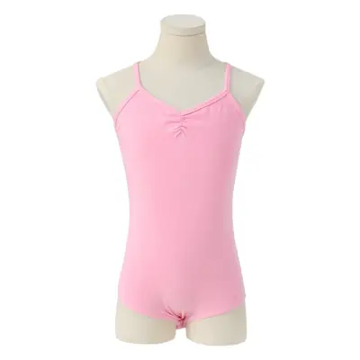 Pink Cotton Bralette for Girls Summer Gymnastics