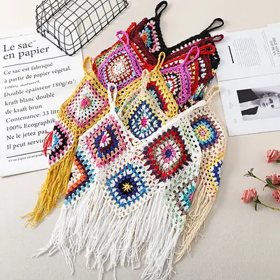Women's Tassel Embroidered Vest Sling Summer Ethnic