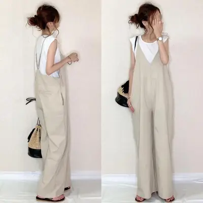 V-Neck Loose Joker Pants 2022 Summer Casual