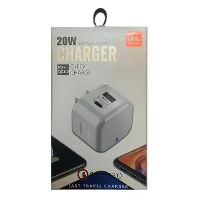 PD20W QC3.0 Universal USB Charger for British European American