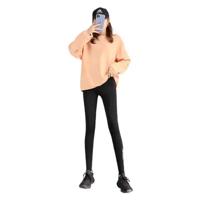 Women's Black Slimming Hip Leg Yoga Pants High Waist
