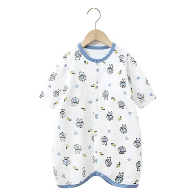 Baby Pajamas Space Print Long Sleeve Nightgown