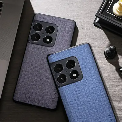 Non-Slip Canvas Phone Case for OnePlus 10 Pro