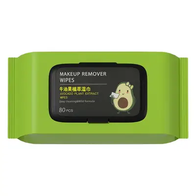 Avocado Plant Extract Wet Wipes 60 Pieces