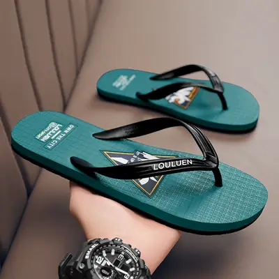 Slippers Men's 2022 Summer New Flip Flops Men's Sandals and Slippers Fashion Casual Beach Shoes Flip Flops Flip Flops