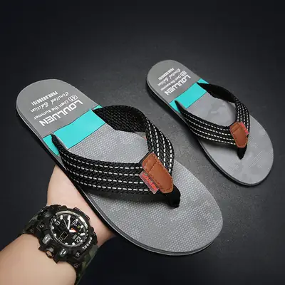 Cross-border sandals men's 2022 summer flip-flops men's beach flip-flops outdoor fashion sandals
