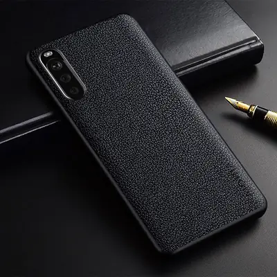 Small Litchi Pattern Phone Case for Sony Xperia 10 III