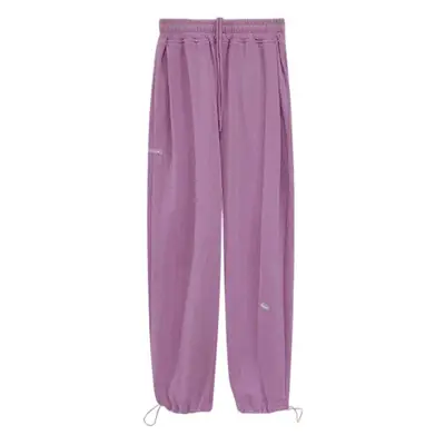 Women's Blue Loose Sports Pants Casual Winter Grey High Waist