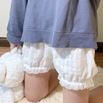 Women's Lace Pumping Shorts Summer Leggings Anti-Exposure