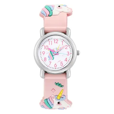 Children's Cartoon Quartz Watch Yellow Pat Pat Design