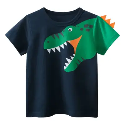 Green Short Sleeve T-Shirt for Boys Summer Wear